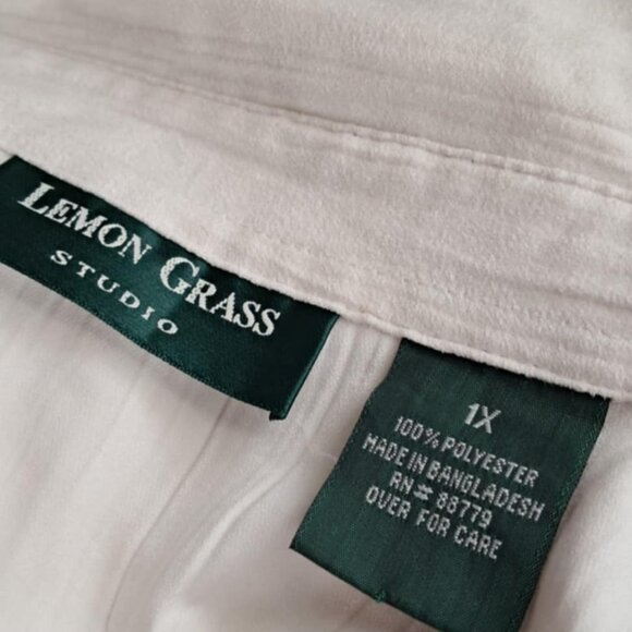 LEMON GRASS WOMENS TOP SIZE 1X - Picture 5 of 7